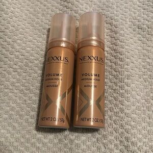Nexxus Volumizing Mousse medium hold lot‎ of 2 / 2oz bottles